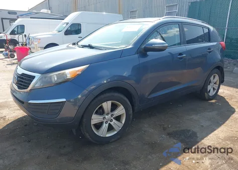 2011 Kia Sportage Lx from USA, damaged, VIN KNDPB3A22B7095536